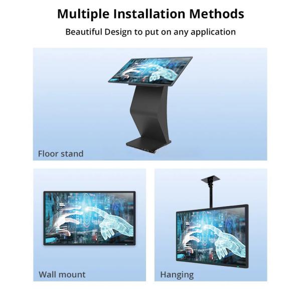 USB Interface New 1080P 4K Capacitive Touch Screen Panel for 32 43 50 55 65 Inch Touch Screen Display Interactive Kiosk Monitor