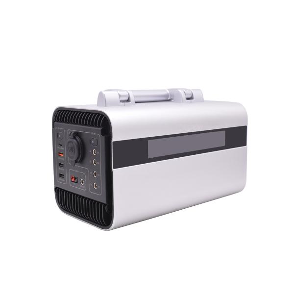 Aluminum Housing Emergency Portable Power Station For Camping 577Wh ABS600w