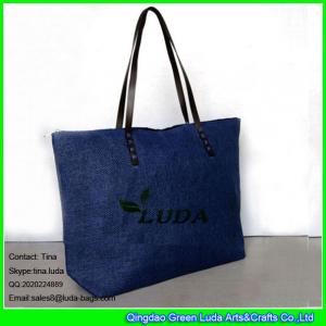 China LUDA 2015 fashion tote bag new arrival summer fashion paper straw beach bag on sale