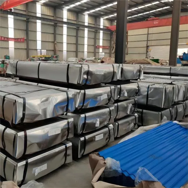 Hot Rolled Ppgi Galvanised Corrugated Roofing Sheets Colour Coated