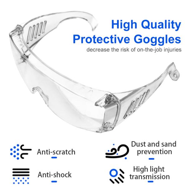 Anti Splash Eye Protection Glasses / Surgery Safety Goggles CE Approved