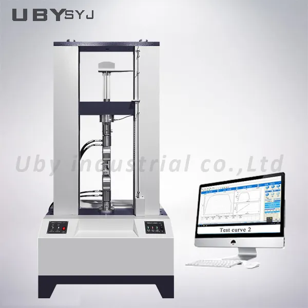 UP-2003 Dual Sensor Tensile Strength Tester Machine With Simultaneous Force / Elongation Measurement