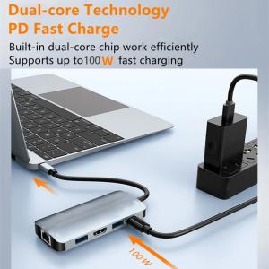 Buy cheap Convenient and USB C Hub 1 X User Manual USB Type USB A Output Interface Type C product