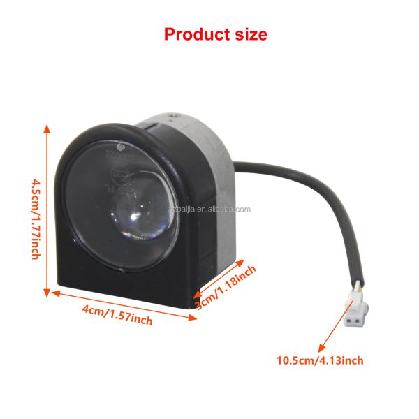 Waterproof MI 4 e scooter front light Headlight For Xiaomi Mi 4 GO Electric Scooter Accessories