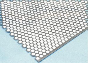 China Grade 5052 H32 Aluminum Perforated Plate Clear Anodized For Construction on sale