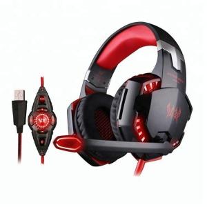 Buy cheap EACH G2200 USB 7 dot 1 Surround Sound Vibration Game Gaming Headphone Computer product