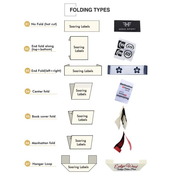 Customized Private Design White Label Clothing Wholesale Woven Label Private Cloth Label Clothing