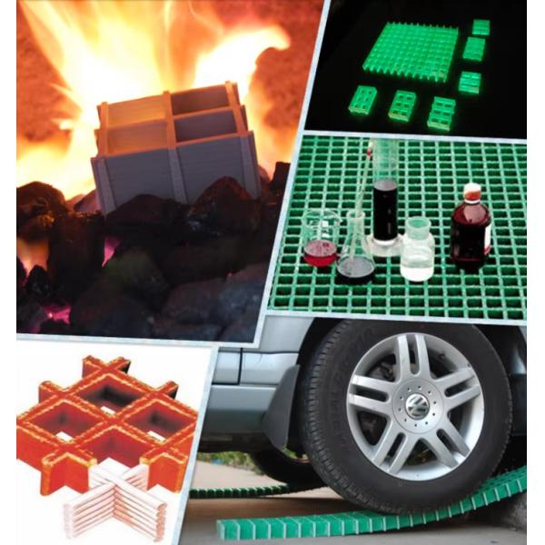40*40*30mm Solar roof top panel mesh pedestrian walkway fiberglass grating FRP solar walkway