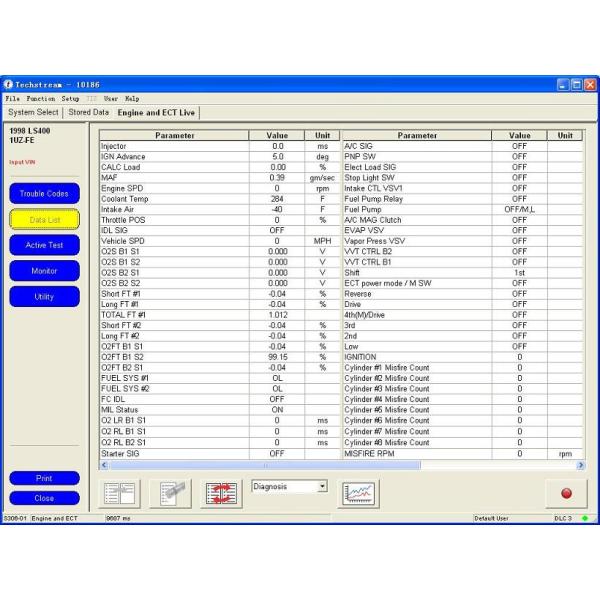 XHORSE TIS Diagnostic Cable For Toyota Supports Auto Diagnostic Tool And Active Tests