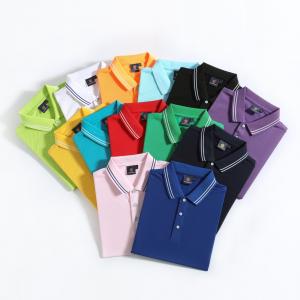 China                  Golf Polo Shirt Tops Leisure Sportswear Spring Summer Clothes Golf Clothing Polos Shirt with Printed Logo              on sale