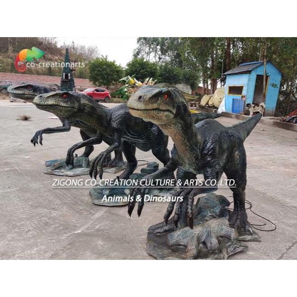Realistic Animatronic Dinosaurs Animatronic Velociraptor Jurassic World Exhibition