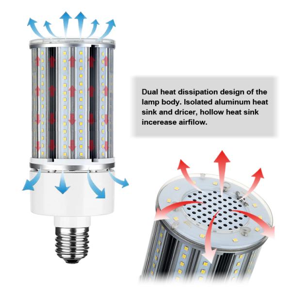 DLC Approved 7290lm 54W 2700-6500K 360 Degree LED Bulb With 5 Years Warranty