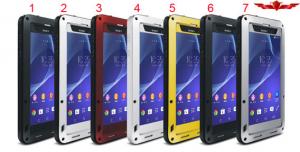 Buy cheap Aluminum Dirtproof/Shockproof/Waterproof Case For Sony Xperia Z2 Multi Color Gift Box Yes product