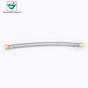 China IAPMO Approved 18 Inch Bathroom Basin Faucet Flexible Brass Hose on sale