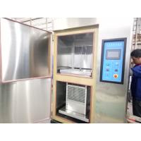 China Two Boxes High Low Temperature Air Thermal Shock Chamber , Thermal Shock Equipment for sale