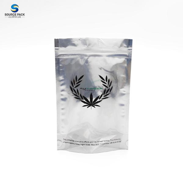 Irregular Special Shape Custom Mylar Bags Weed Packaging Child Proof Zipper