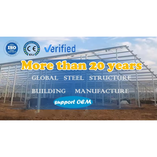 Customized Modern Prefabricated Steel Structure Steel Construction Workshop Warehouse