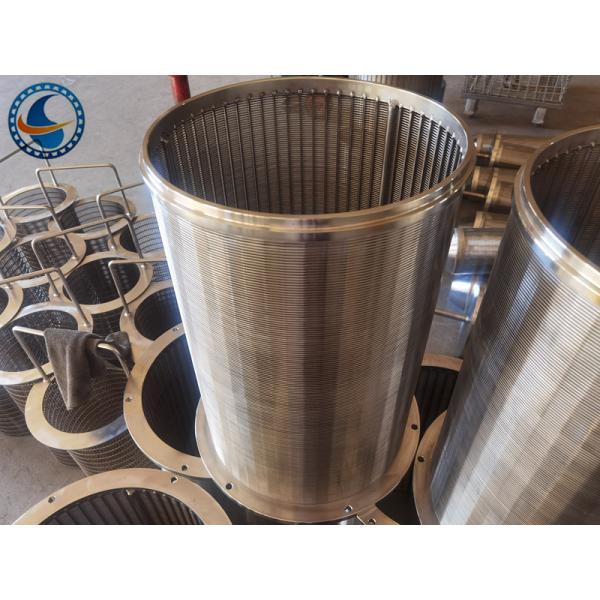 Full Welded Profile Wedge Wire Screen Pipe Stainless Steel