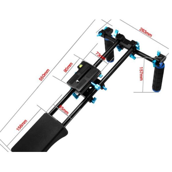 DSLR Rig Set Movie Kit withshoulder mount rig Matte Box And follow focus