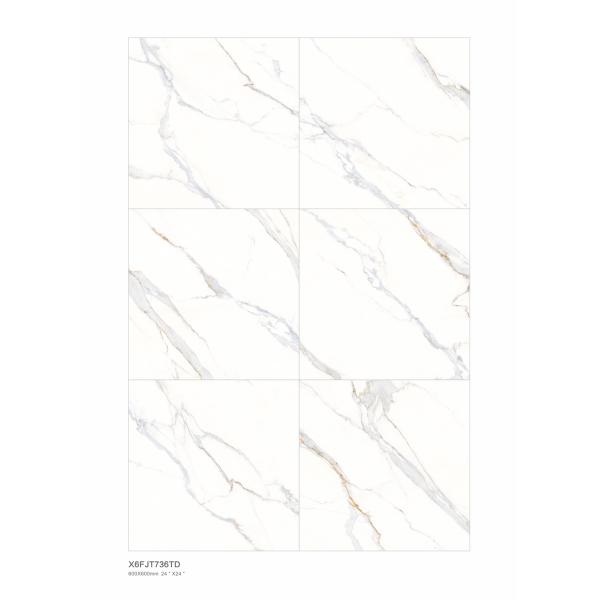 Polished Indoor Porcelain Tiles Stain Resistance 0.5% Water Absorption Perfect For Projects And Spaces