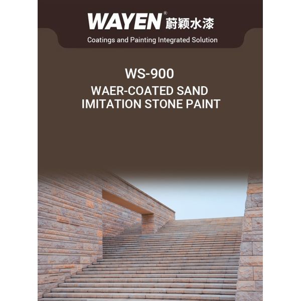 OEM Water-coated Sand Simulated Stone Coating Ceramic Waterproof Sunscreen High Glossy High Adhesion Eco-friendly Liquid Paint
