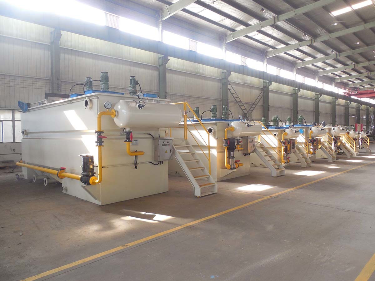 Integrated Sedimentation DAF Dissolved Air Flotation Machine With Inclined Tube Sedimentation