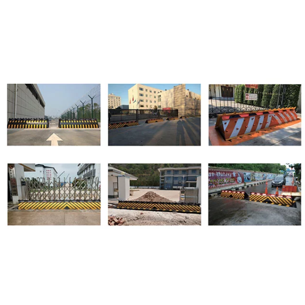 5.5KW A3 Steel SUS304 Hydraulic Road Blocker for High Security Traffic Control