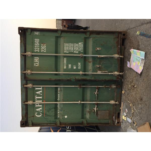 Blue Used Metal Shipping Containers International Standards Dry Cargo Container