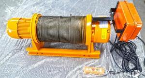 Buy cheap CE ISO GOST 110-440 Volt Light Duty Electric Winch For Construction product