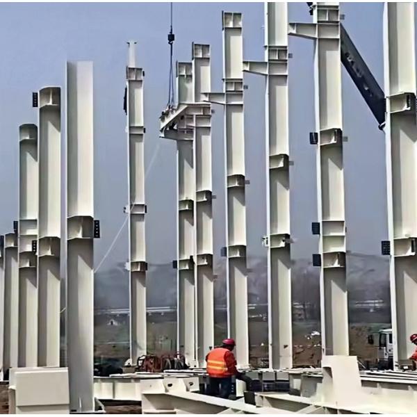 Multi-Story Prefabricated Steel Structure Office Building Commercial Office Construction