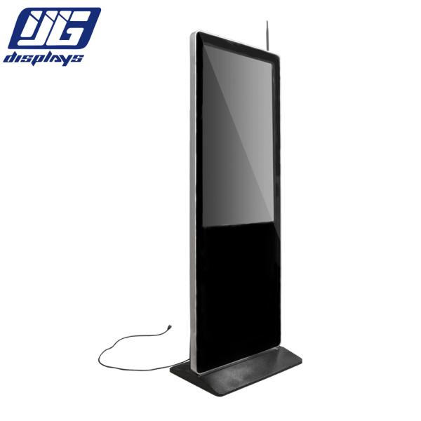 43" Floor Standing LCD Advertising Screen / Commercial Digital Display