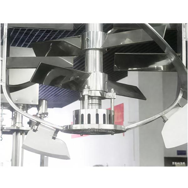 Electric Heating Vacuum Emulsifying Mixer 500L For Cosmetics Detergent