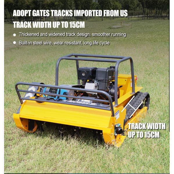 US Spot Professionally Made and Easy to Operate Household Efficient Intelligent Robot Garden Lawn Mower gasoline Flail mower