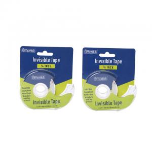 Buy cheap BOPP Crystal Clear Stationery Tape With Dispenser For Office School product