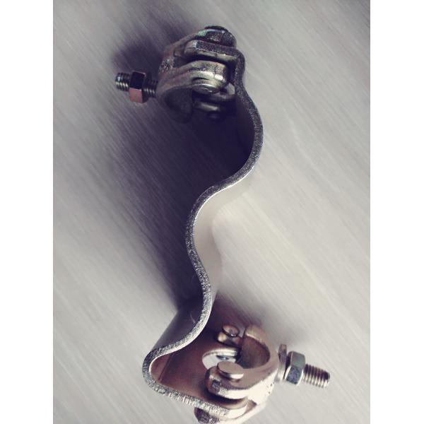 BS1139 Galvanized ladder putlog Single Pressed Wave Pipe Clamp