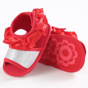 Buy cheap Wholesale infant Sandals Flower Lace Wedding party Princess baby shoes for Girl product