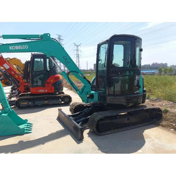 Original Small Excavator Machine Kobelco SK55SR Used Excavator 5 Ton Digger