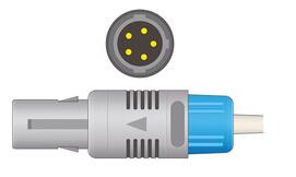 GOLDWAY Spo2 Probe Sensor 5 Pin Reusable SpO2 Sensor Adult Silicone Soft Tip