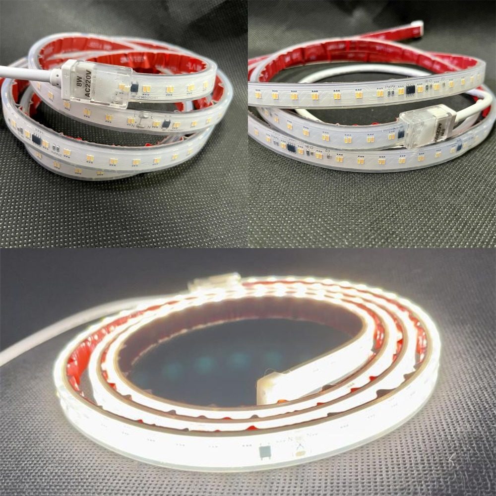 Flexible Design 220VAC LED Strip Light Roll For Garden Building Lighting Decor