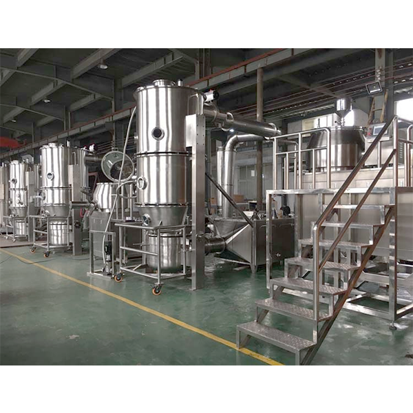 Solid Beverage 0.6Mpa Fluidized Bed Drying Machine