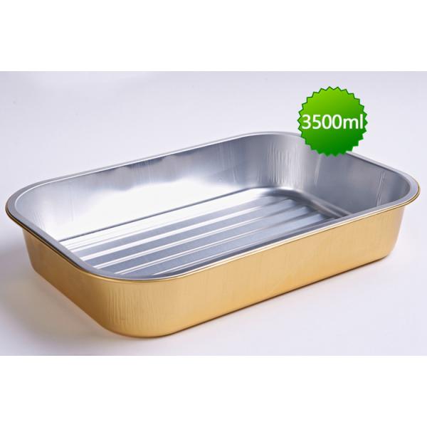 3500ml rectangular aluminum foil sealed box