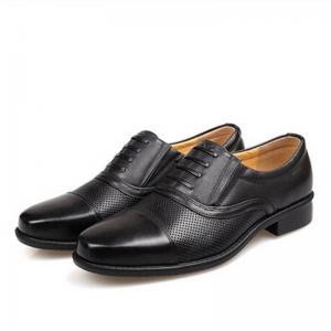 Buy cheap Stitching Exquisite Military Dress Shoes Oxford Leather Low Top Odorless product
