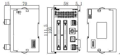 XL5 Programmable Logic Controller DC 500V 2MΩ Plc Programming Device