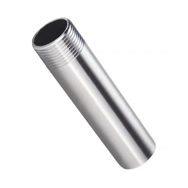 Equal 304 Stainless Steel Pipe Fitting Weld Nipple Coupling Connector for Water Oil Air