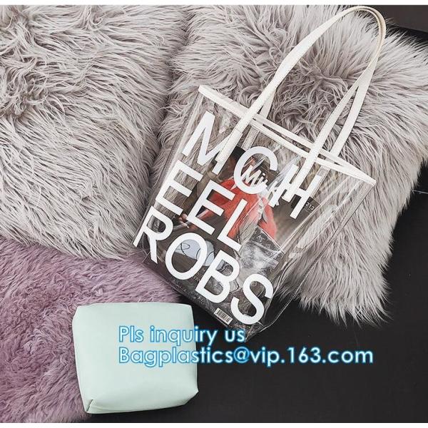popular big handbags PVC printing women bag, Shoulder Bags Popular Women Beach Bags, shoulder designer luxury designer h