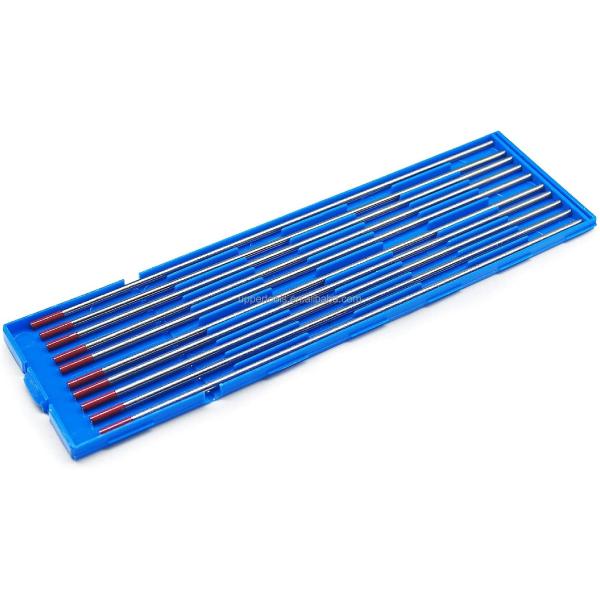 Unleash Your Tig Welding Potential with WT20 3/32 2.4mm*175mm Red Tungsten Electrodes