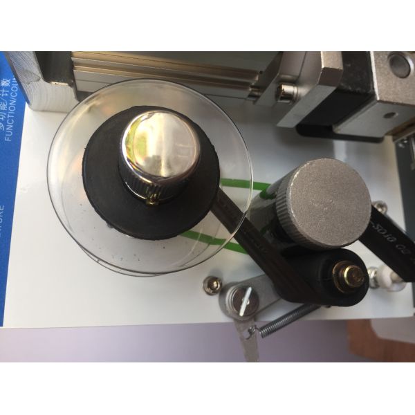 YT-266 Rubber Shoes Code Hot Embossing Stamping Machine For Shoe Blue/Red/White Shoes Print Size In Shoe
