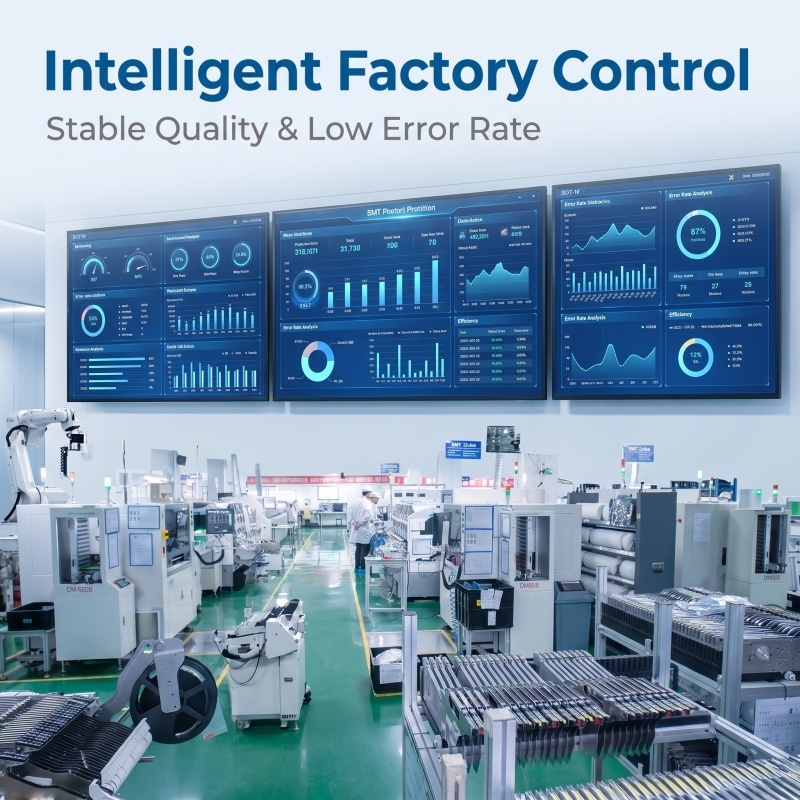 Low Volume Quick Turn PCB Intelligent Fast PCB Manufacturing