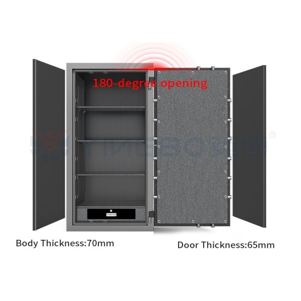 OEM Fireproof Safe Box Heavy Duty Burglary Resistant Safe Multiple Fire Prevention Design