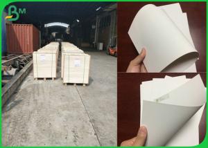 China 300GSM Single Coated And Glossy White Ivory Board Paper For Making Perfume Box on sale